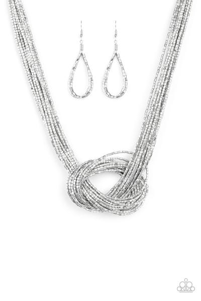 ***Knotted Knockout - Silver