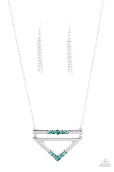 ***Triangulated Twinkle - Green
