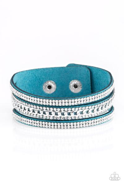 ***Rollin In Rhinestones - Blue