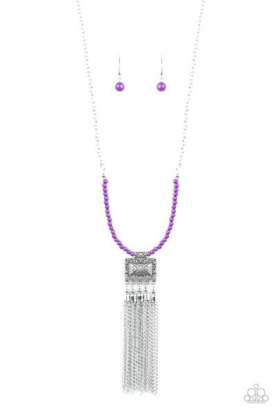 ***Mayan Masquerade - Purple