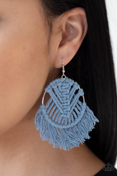 ***All About MACRAME - Blue